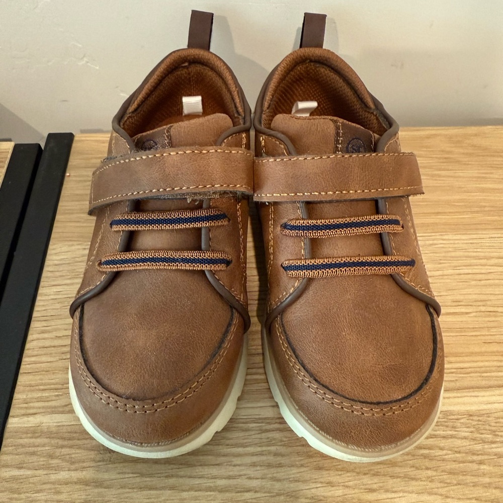 Stride Rite Brown Kids Dress Shoes